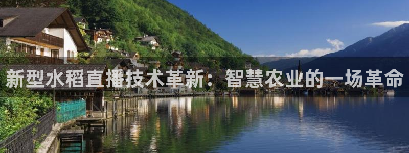 说球帝体育直播在线观看：新型水稻直播技术革新：智慧农业的一场革命